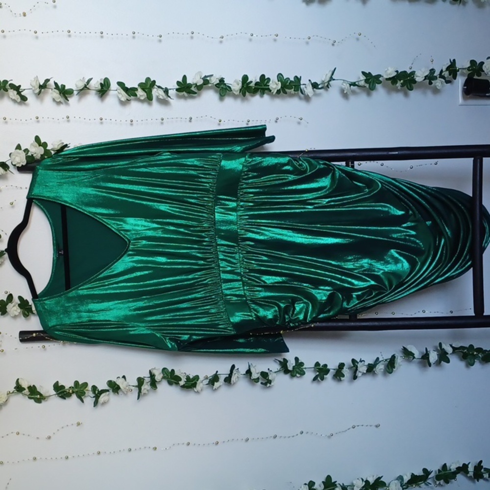 Torrid Emerald Bodycon Dress sz 2x (18-20)